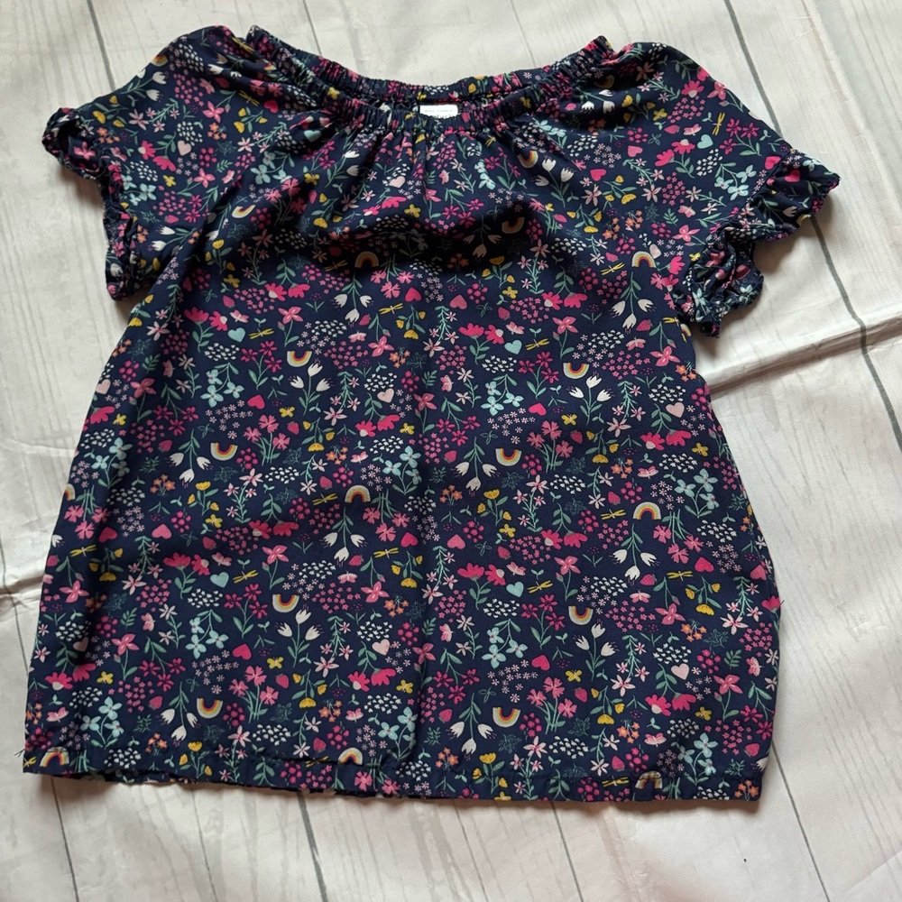 Carter’s Size 7 Whimsical Blue Blouse